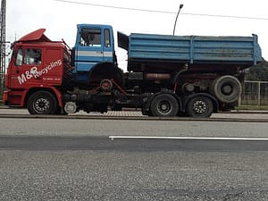 truck on a truck